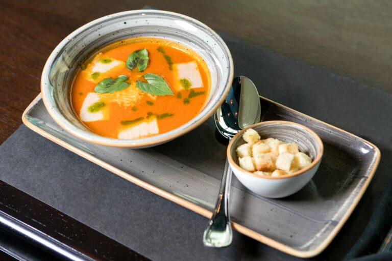 Creamy Roasted Tomato Soup From Scratch